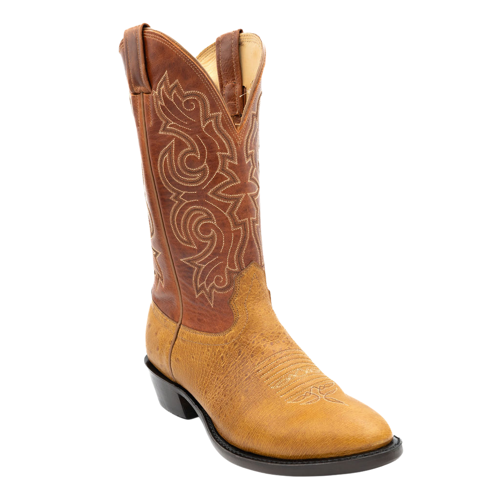 SM Saddle Tan Ostrich w/Cognac Style No. 00101963