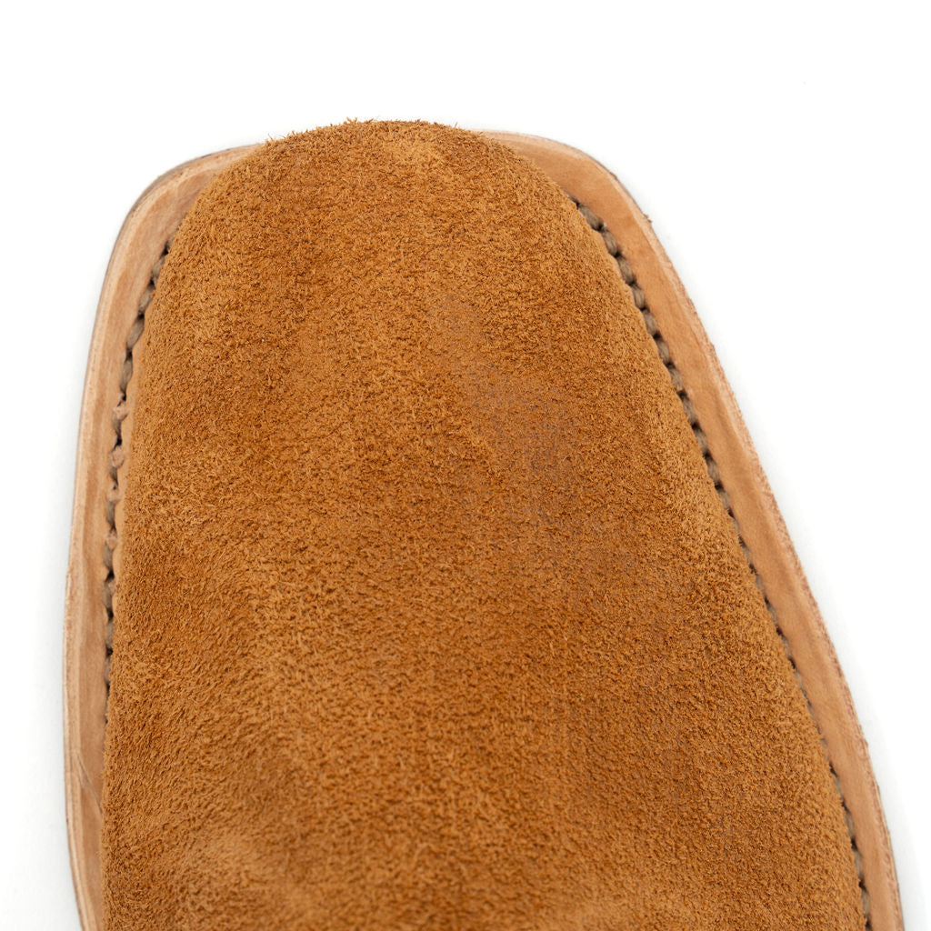 Cognac Floater Roughout w/ Blue Bios