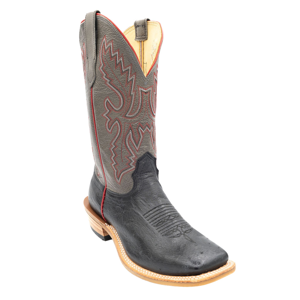 SM Black Ostrich w/Grey Style No. 00101986