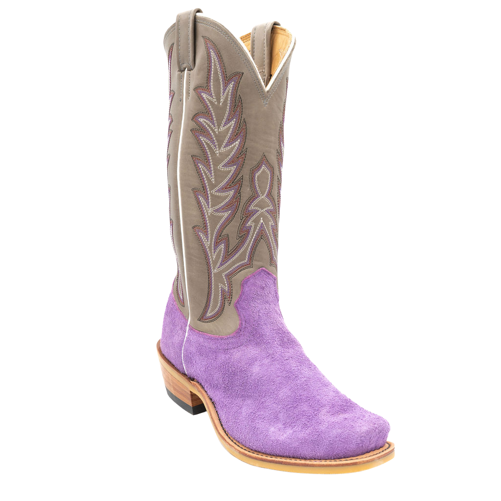 Purple Roughout w/Blue Eagle Style No. 00101558