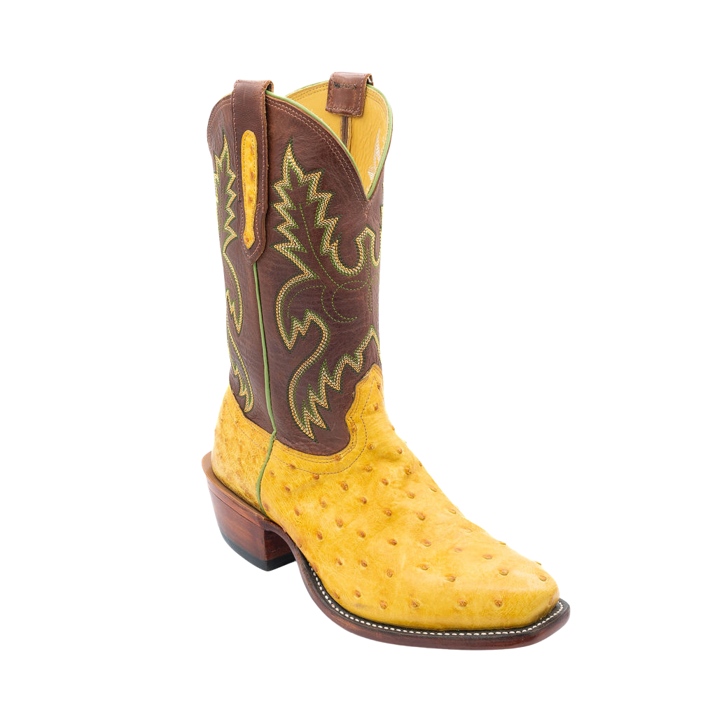 Buttercup Bruciato FQ Ostrich w/Cognac OPU Style No. 19741960