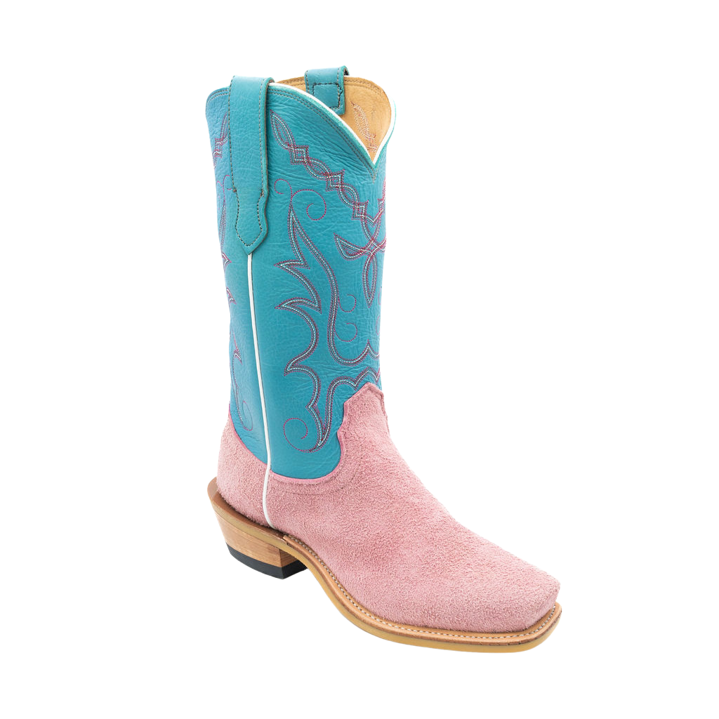 Pink Roughout w/Turquoise Style No. 00101685