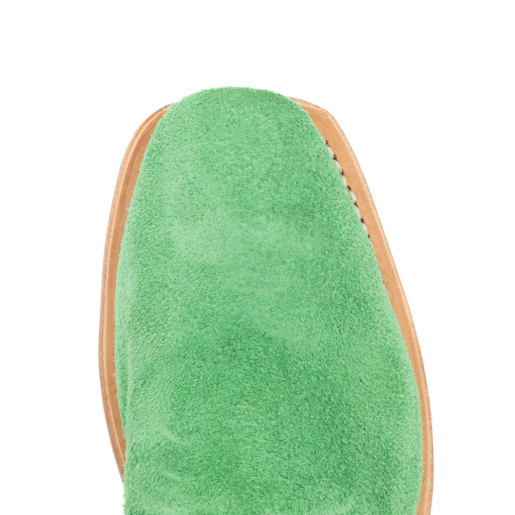 Italian Green Roughout w/ White Style No. 00101689