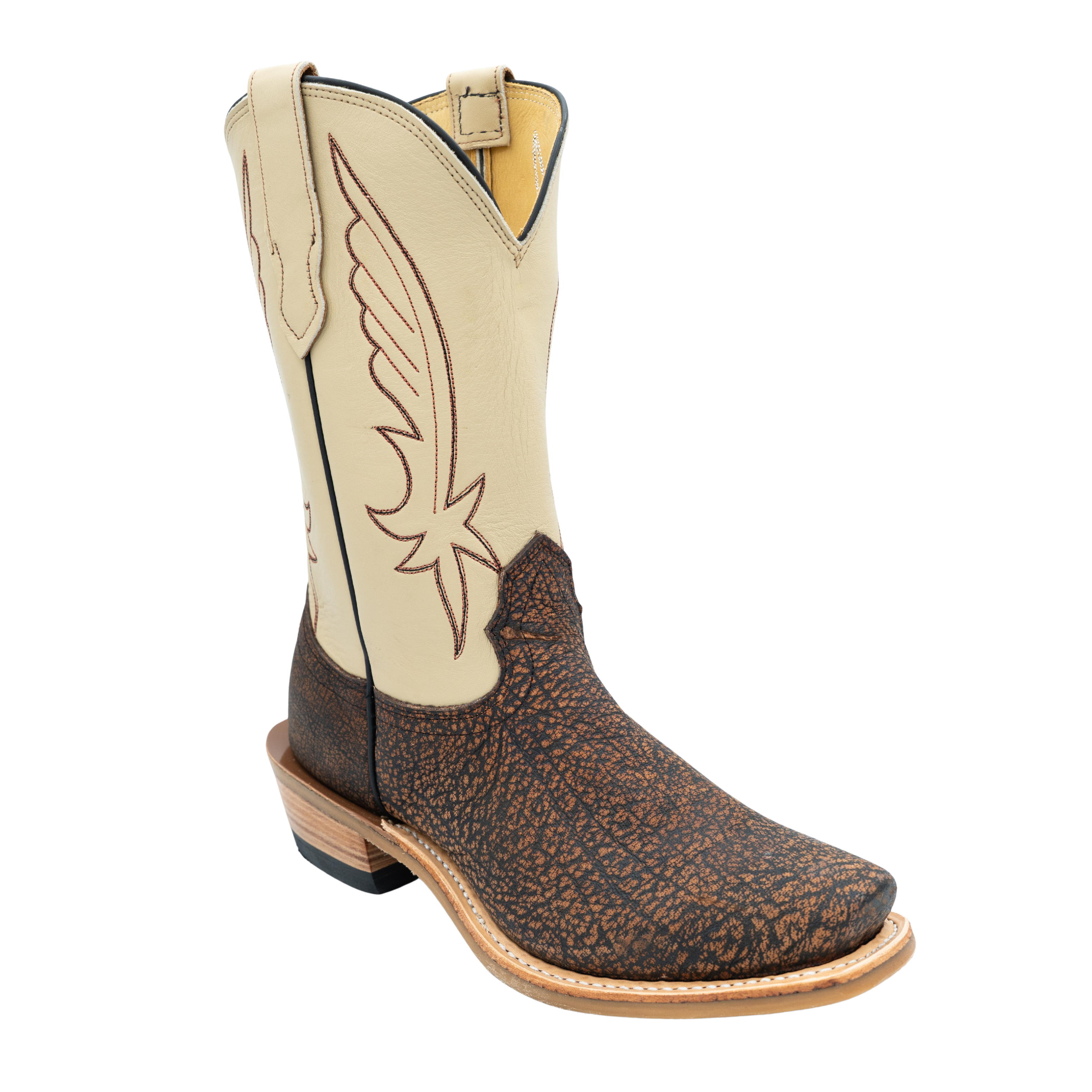 Rust Cape Buffalo w/Bone Style No. 00102029