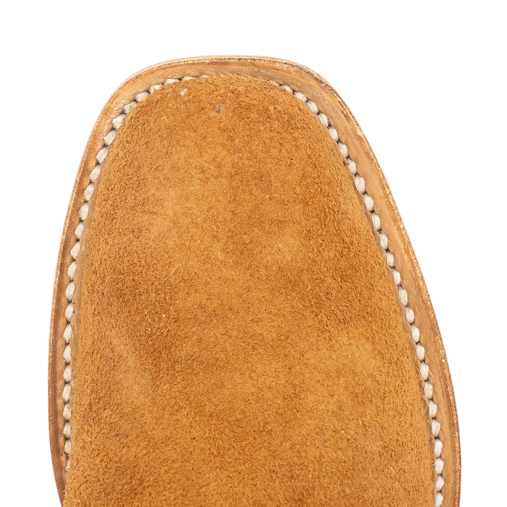 Red-Brown Roughtout w/Navy