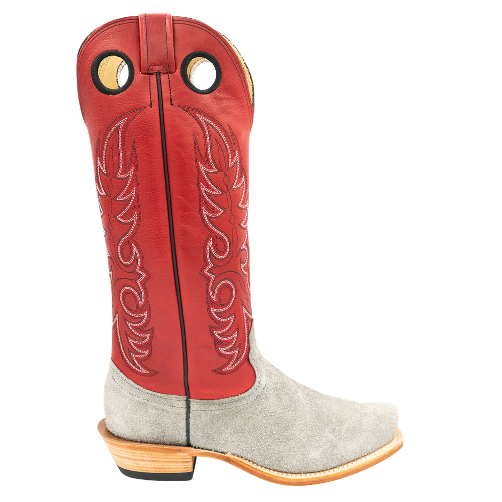 Grey Motochap Roughout w/Red Style No. 00101988