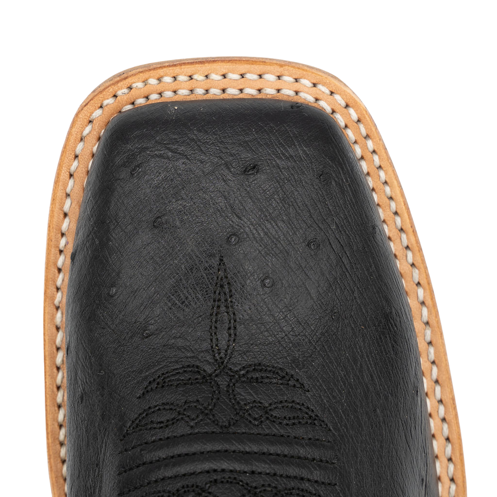 SM Black Ostrich w/Grey Style No. 00101986