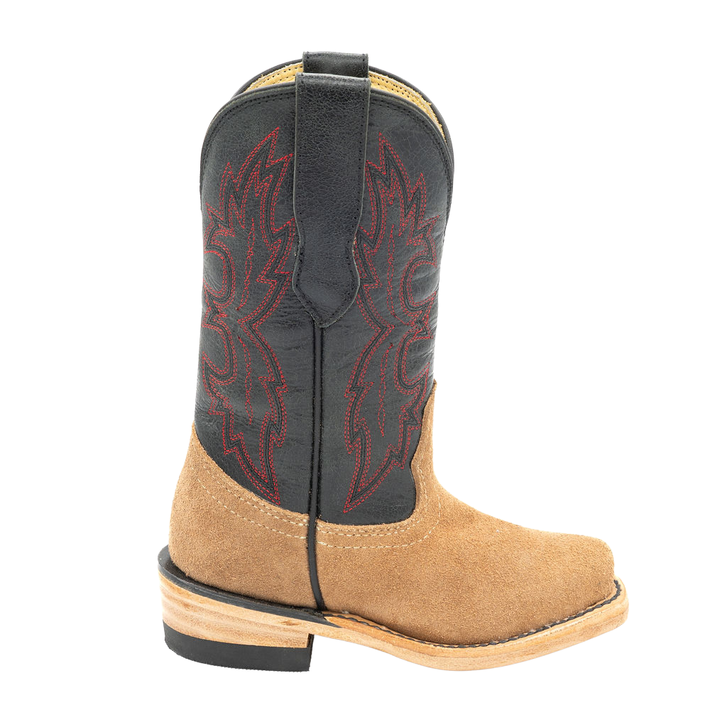 Tan Roughout w/Black