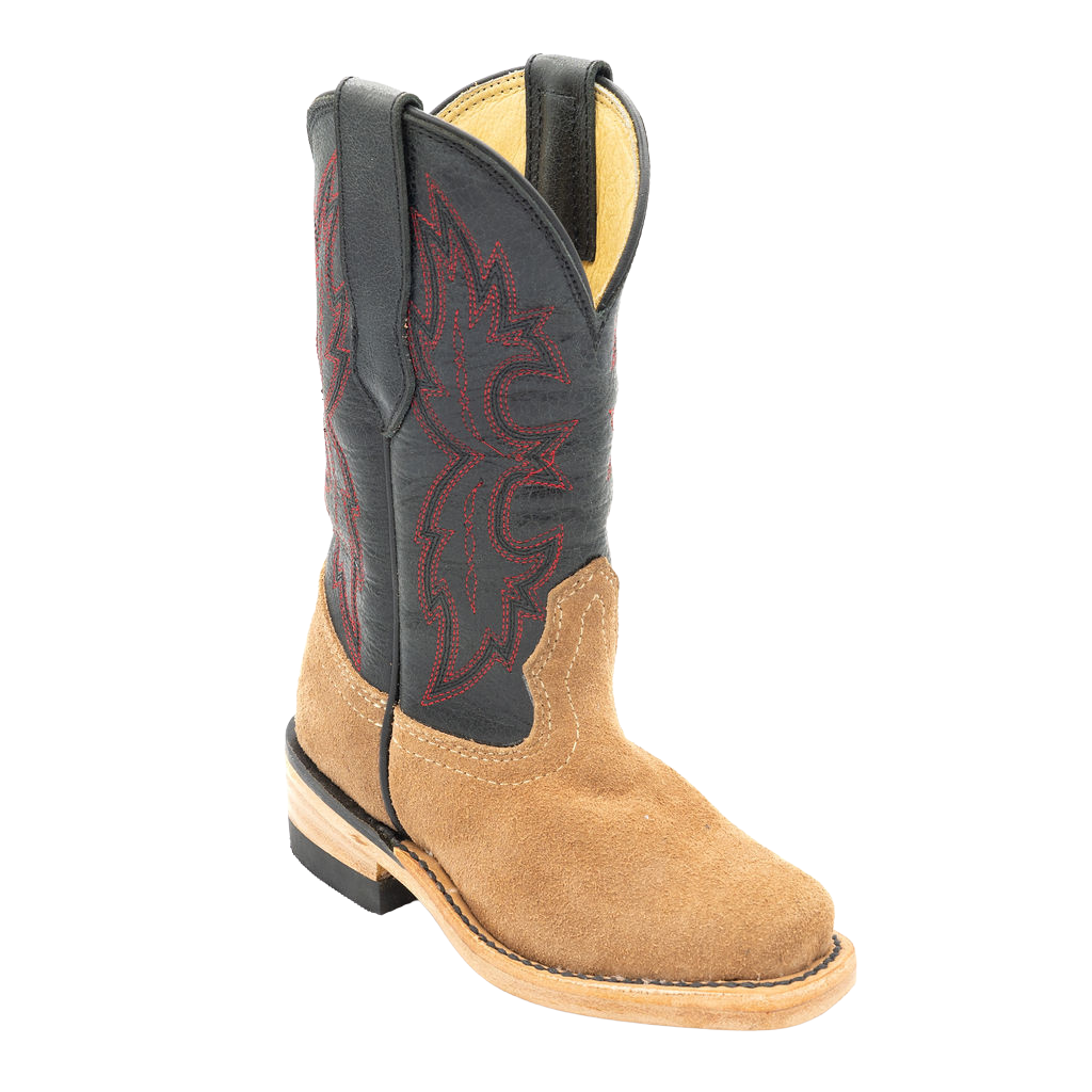 Tan Roughout w/Black
