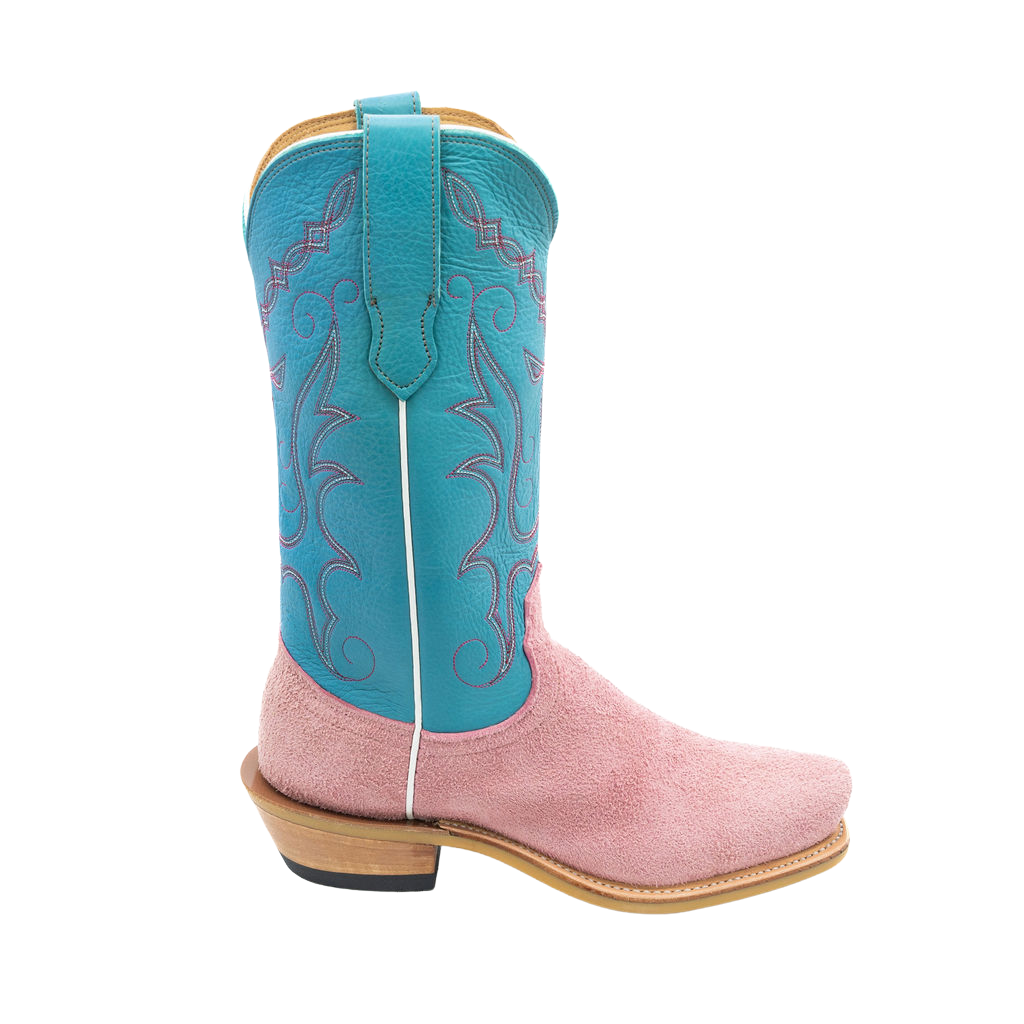 Pink Roughout w/Turquoise Style No. 00101685