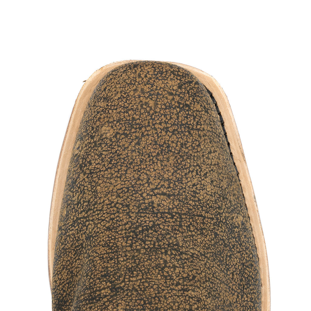 Tan Cape Buffalo w/ Ocean Blue Style No. 00101357