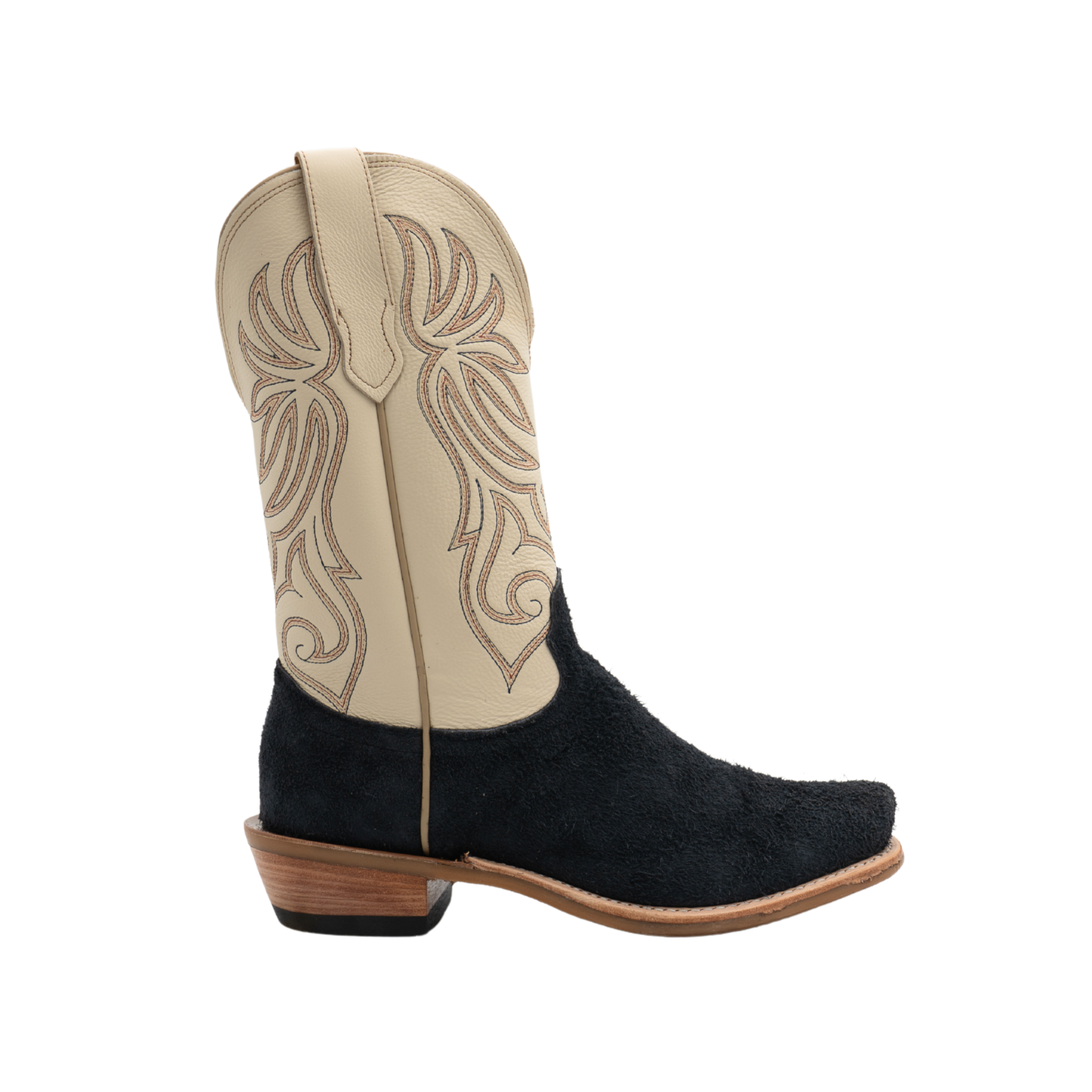 CHICO - NAVY ROUGHOUT
