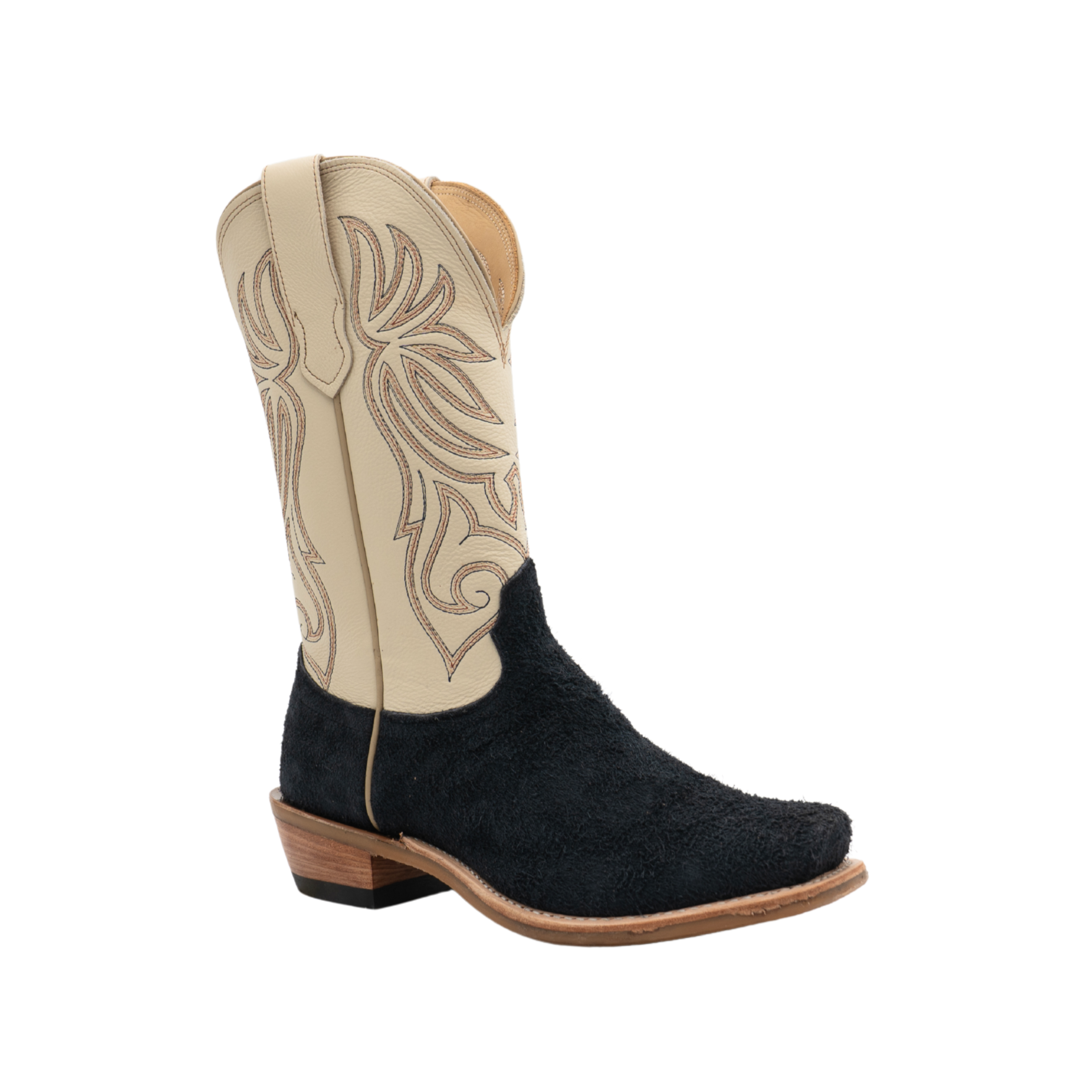 CHICO - NAVY ROUGHOUT