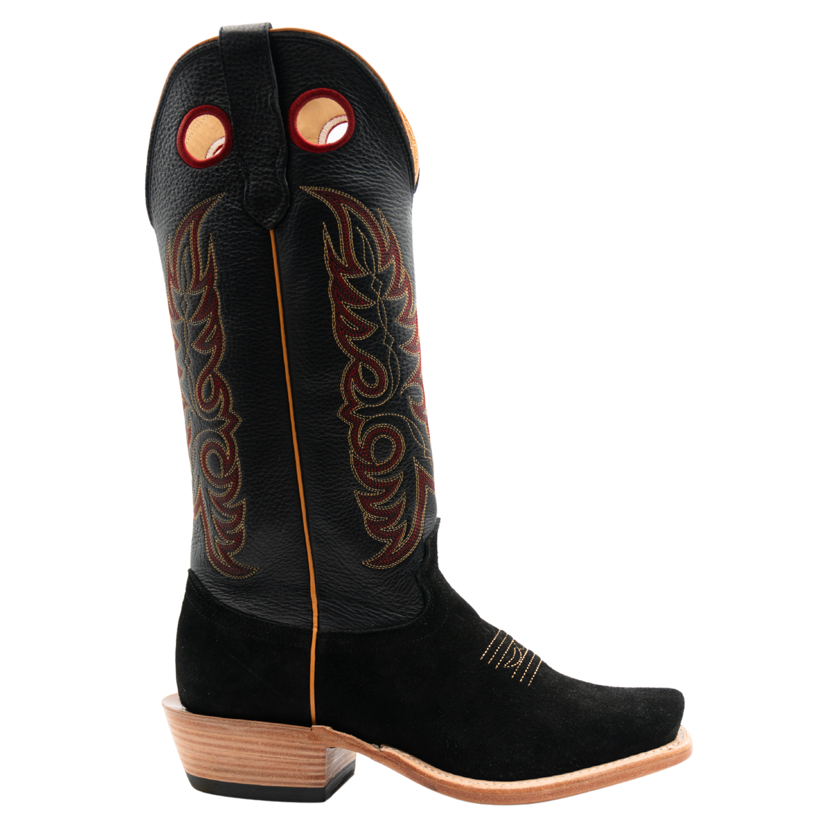 MARKLEY - BLACK ROUGHOUT - WOMENS