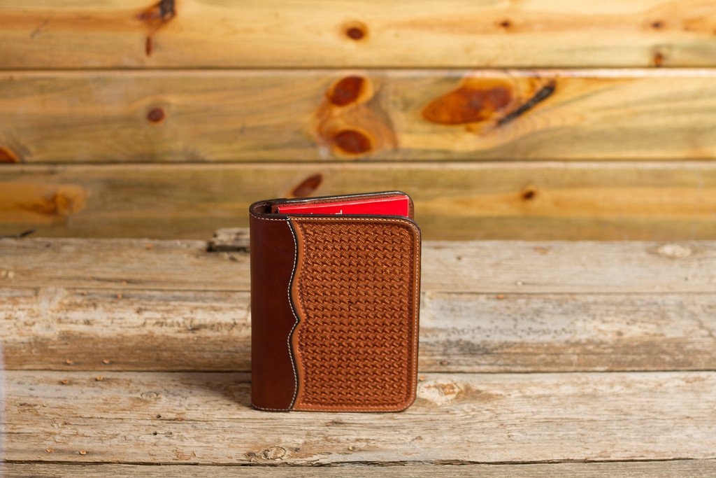 Saddle Tan Spider Note Pad